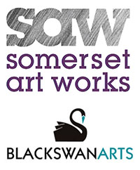 BSA-SAW Somerset Art Weeks (SAW) logo